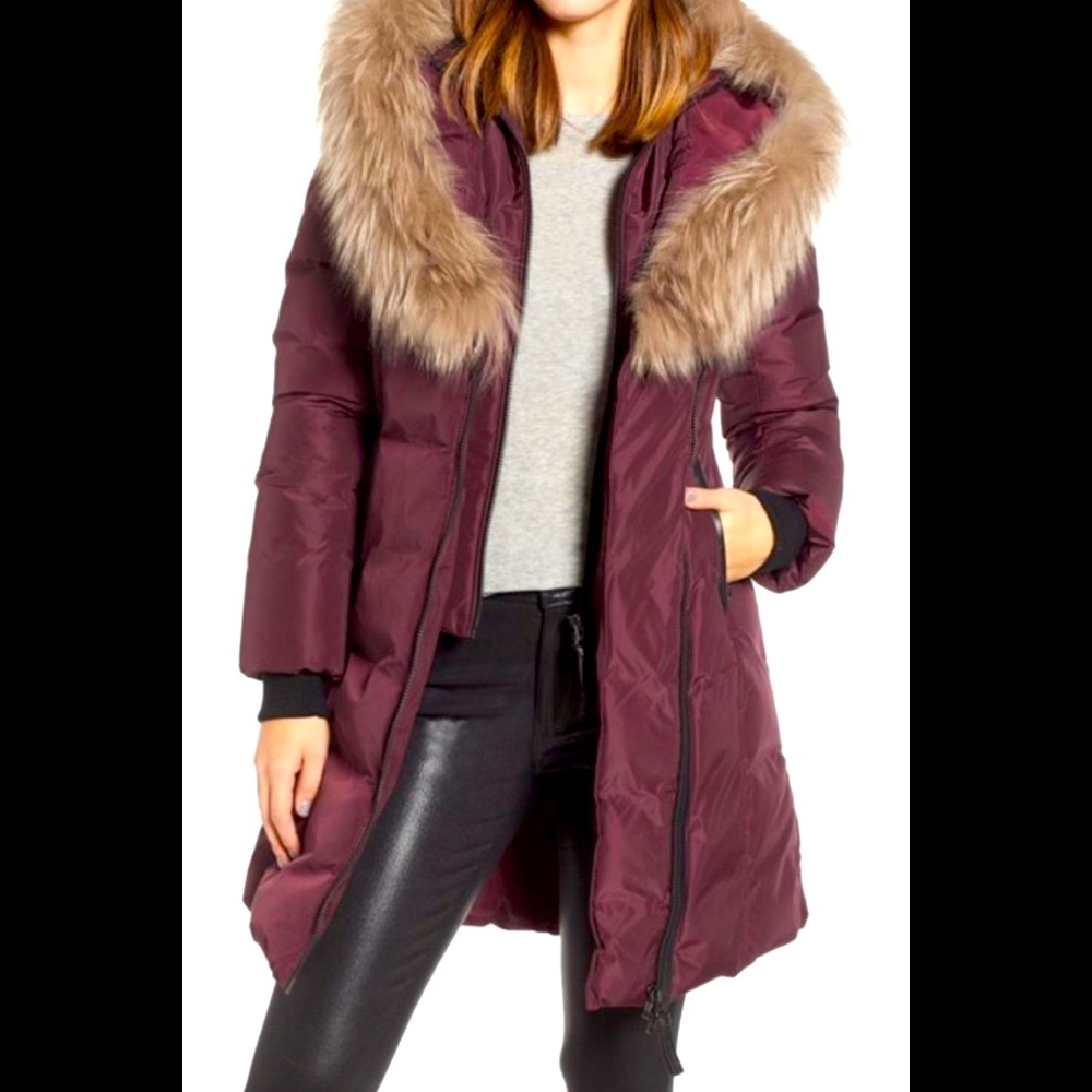 Mackage Bordeaux Kay-x Coat New with Tags